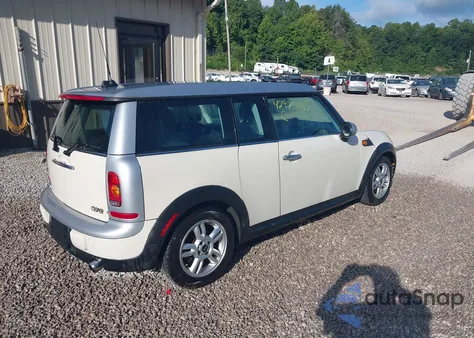 2008 Mini Cooper Clubman из США, поврежденный, VIN WMWML33508TJ46973